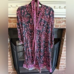 Lola Australia - Women’s Belted Dress Navy/Pink